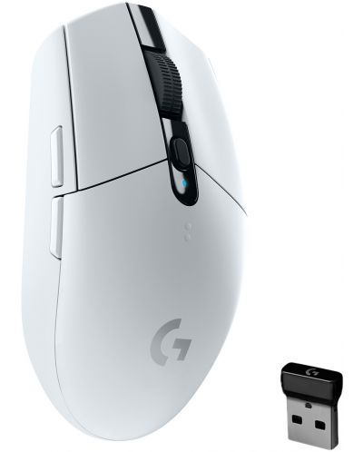 Gaming ποντίκι Logitech - G305 Lightspeed, Οπτικό , λευκό - 1