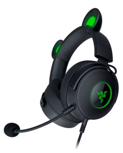 Ακουστικά gaming Razer - Kraken Kitty Edition V2 Pro, Black - 2