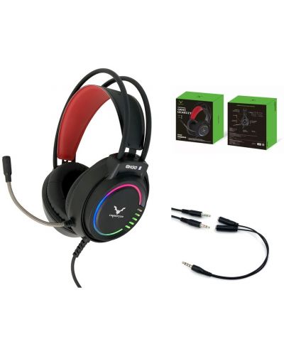 Gaming ακουστικά Wesdar - GH30, μαύρα - 2
