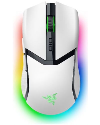 Ποντίκι gaming Razer - Cobra Pro, οπτικό, ασύρματο, λευκό - 1