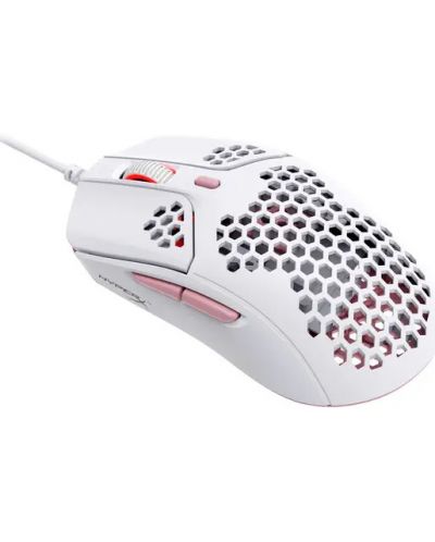 Gaming ποντίκι HyperX - Pulsefire Haste, οπτικό, άσπρο/ροζ - 2