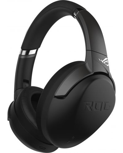 Gaming ακουστικά με μικρόφωνο Asus - ROG Strix Go BT, ANC, μαύρα - 1