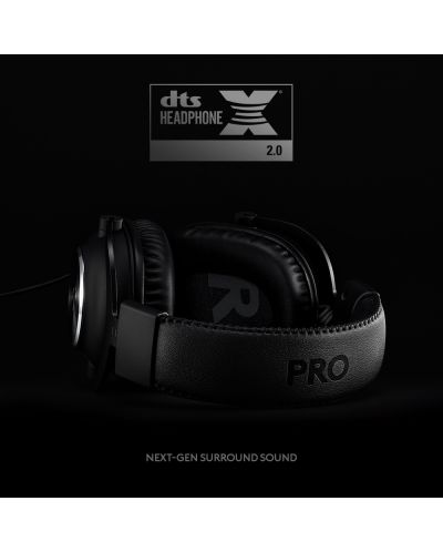 Ακουστικά gaming Logitech - Pro X, μαύρο - 4