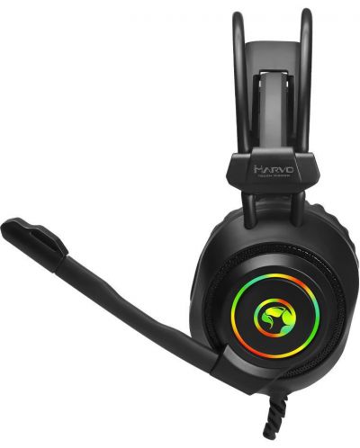 Gaming ακουστικά Marvo - HG9056, μαύρα - 4