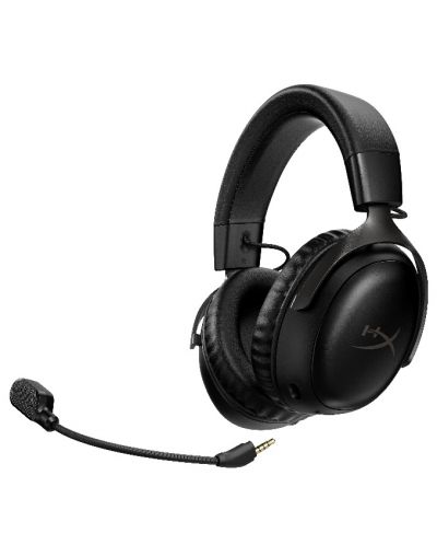 Ακουστικά gaming HyperX - Cloud III, PC/PS5/PS4/Switch,ασύρματα, μαύρα - 4