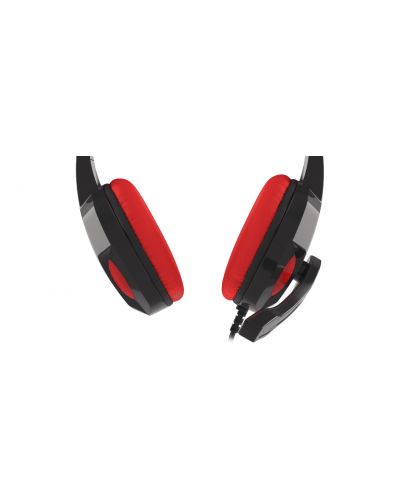 Ακουστικά gaming Genesis - Argon 100 Red, μαύρα - 4
