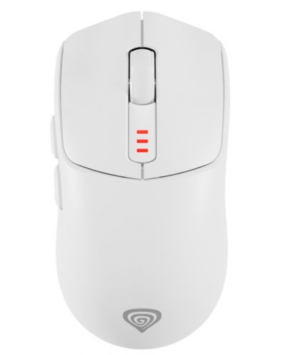 Ποντίκι gaming Genesis - Zircon 500, οπτικό, ασύρματο, λευκό - 1