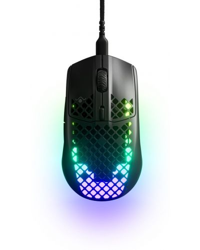 Gaming ποντίκι SteelSeries - Aerox 3 (2022), οπτικό, μαύρο - 1