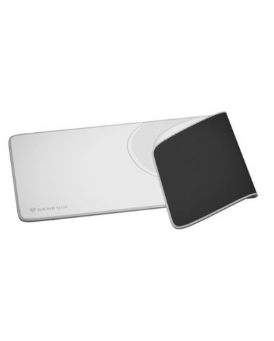 Gaming pad για ποντίκι Genesis - Carbon 400, XXL, μαλακό , λευκό/γκρι - 4