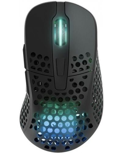 Gaming ποντίκι Xtrfy - M4, οπτικό, ασύρματο, μαύρο - 1