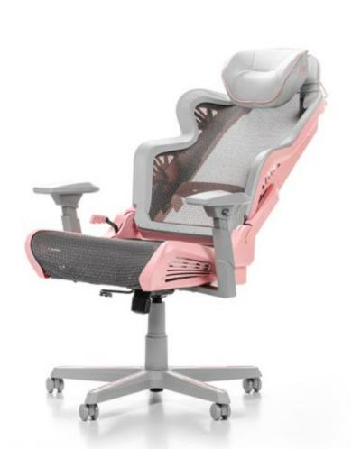 Καρέκλα παιχνιδιού DXRacer - AIR R1S-GPG, γκρι/ροζ - 6