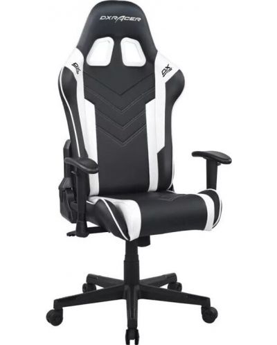 Καρέκλα gaming DXRacer - Prince P132-NW, μαύρο/ λευκό - 2