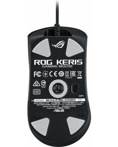 Gaming ποντίκι Asus - ROG Keris, οπτικό, μαύρο - 7