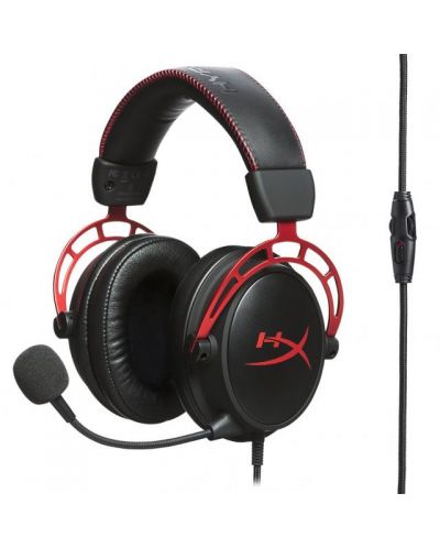 Gaming ακουστικά  Kingston HyperX Cloud Alpha - κόκκινα - 3