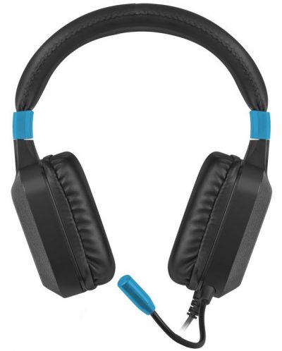 Gaming ακουστικά Fury - Raptor, μαύρα/μπλε - 2