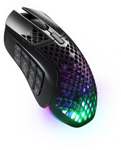 Gaming ποντίκι SteelSeries - Aerox 9 Wireless, οπτικό, μαύρο - 1