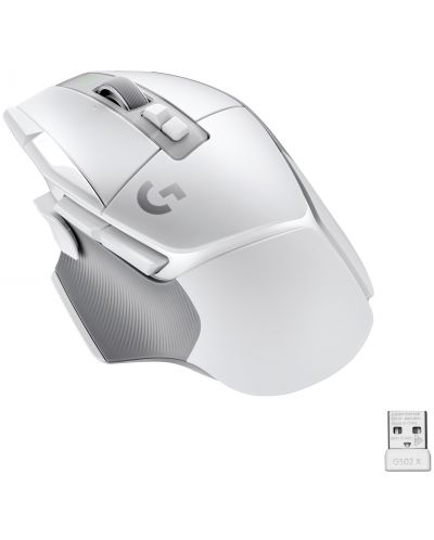 Ποντίκι gaming  Logitech - G502 X Lightspeed EER2,οπτικό, λευκό - 1