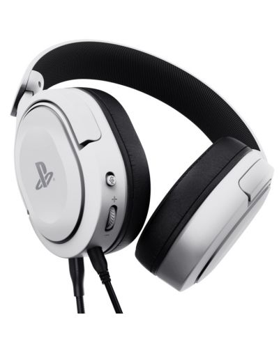 Ακουστικά gaming Trust - GXT 498W Forta, PS5, άσπρα  - 3