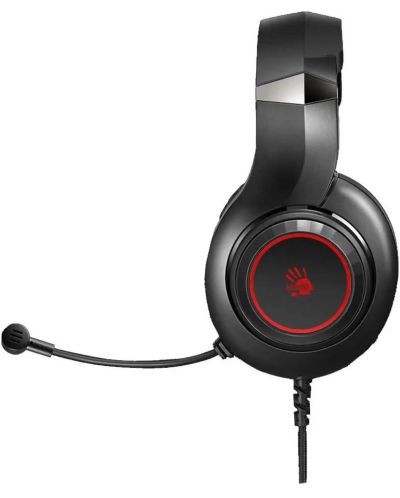 Gaming ακουστικά A4tech - Bloody G220S, μαύρα/κόκκινα - 3