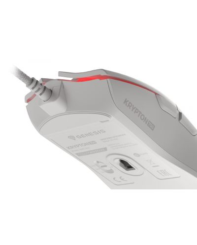Gaming ποντίκι Genesis - Krypton 750, οπτικό, άσπρο - 6