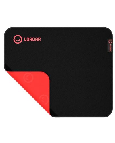 Gaming pad για ποντίκι Lorgar - Main 325, XL, μαλακό ,μαύρο/κόκκινο - 2