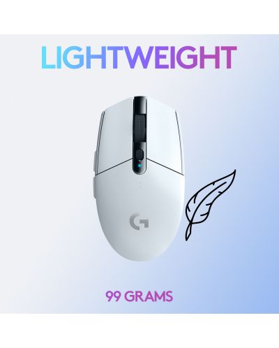 Gaming ποντίκι Logitech - G305 Lightspeed, Οπτικό , λευκό - 6