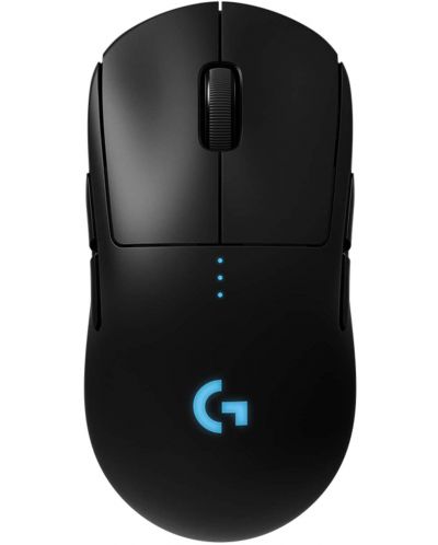 Gaming ποντίκι Logitech - G Pro, Οπτικό , 16K DPI, ασύρματο, μαύρο - 1