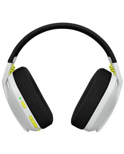 Σετ ακουστικών και ποντικιού Logitech - G435, G305, λευκό/μαύρο/λάιμ - 2
