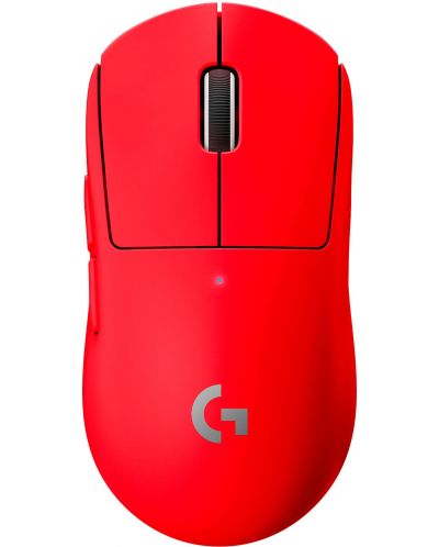 Ποντίκι gaming  Logitech - Pro X Superlight,ασύρματο, κόκκινο - 1