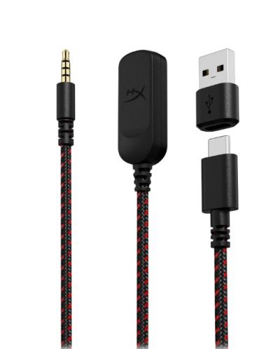 Ακουστικά gaming HyperX - Cloud III, μαύρο/κόκκινο - 6