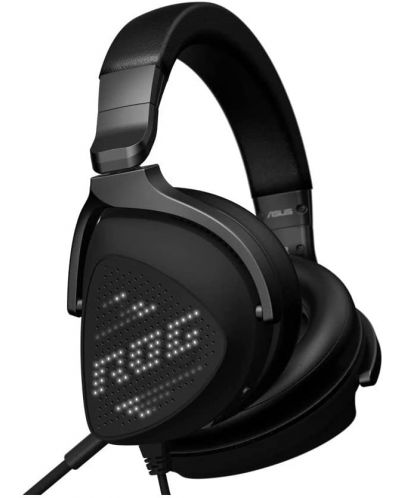 Ακουστικά gaming ASUS - ROG Delta S Animate, μαύρα - 3