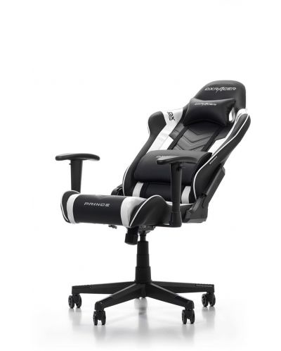 Καρέκλα gaming DXRacer - Prince P132-NW, μαύρο/ λευκό - 4