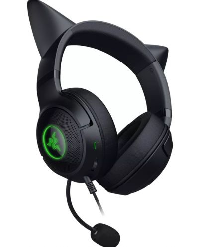 Ακουστικά gaming Razer - Kraken Kitty V2, μαύρο - 3