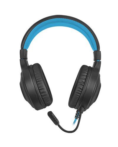 Gaming ακουστικά Fury - Warhawk, RGB, μαύρα/μπλε - 3