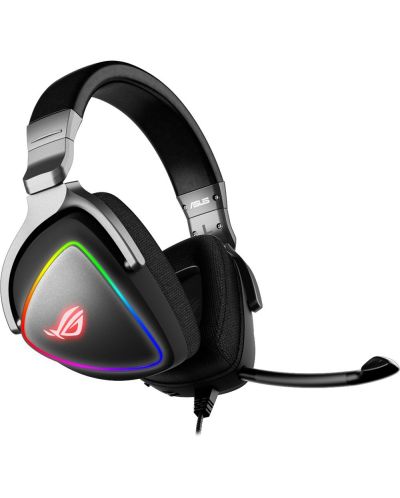 Ακουστικά gaming ASUS - ROG Delta, μαύρα - 1