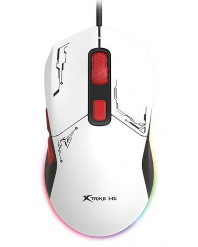 Ποντίκι gaming Xtrike ME - GM-316W, οπτικό, λευκό - 2