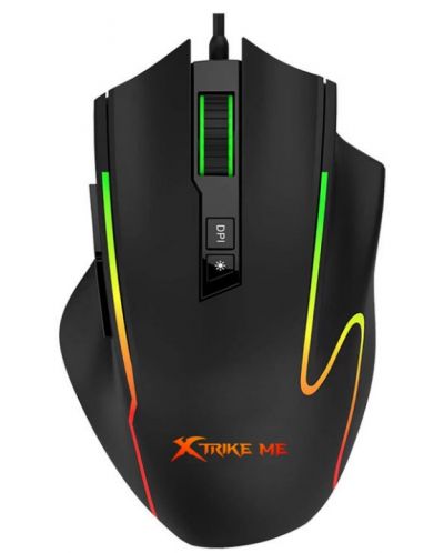 Ποντίκι gaming Xtrike ME - GM-518, οπτικό, μαύρο - 1