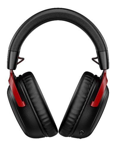 Ακουστικά gaming HyperX - Cloud III, PC/PS5/PS4/Switch, ασύρματα, μαύρο/κόκκινο - 3