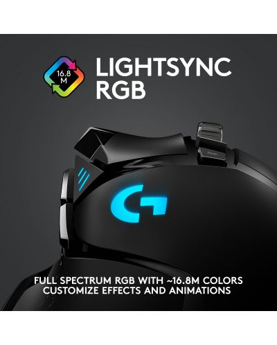 Gaming ποντίκι Logitech - G502 LightSpeed, ασύρματο, μαύρο - 8