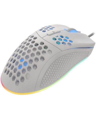 Gaming ποντίκι Genesis - Krypton 550, Οπτικό , 8000 DPI, λευκό - 5