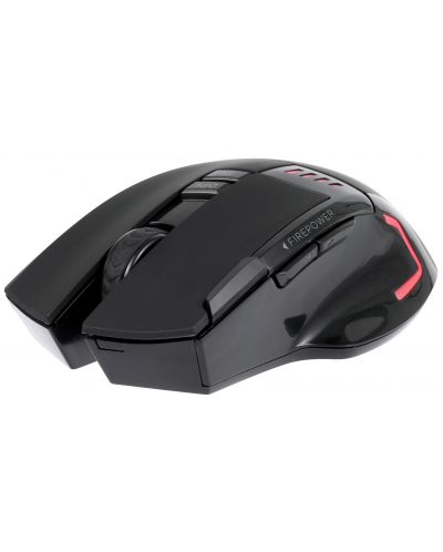 Gaming ποντίκι Marvo - M720W, οπτικό, ασύρματο, μαύρο - 4