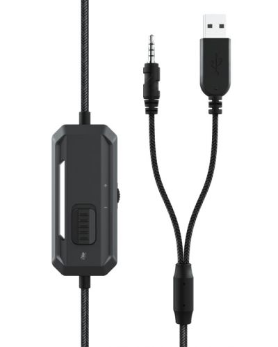 Gaming ακουστικά με μικρόφωνο Trust - GXT 448 Nixxo, μαύρα - 5