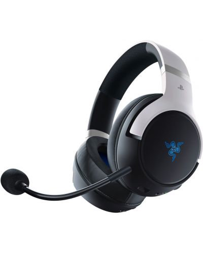Ακουστικά Razer Gaming - Kaira Pro, Playstation 5, Ασπρόμαυρο - 2