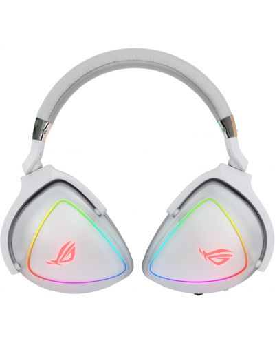 Gaming ακουστικά Asus - ROG Delta, λευκά - 6