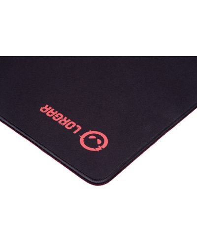 Gaming pad για ποντίκι Lorgar - Main 325, XL, μαλακό ,μαύρο/κόκκινο - 6