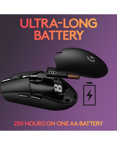 Gaming ποντίκι Logitech - G305 Lightspeed, Οπτικό , μαύρο - 5
