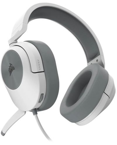 Ακουστικά gaming Corsair - HS55 Stereo,  λευκό - 5