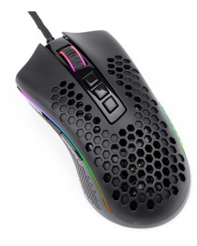 Ποντίκι gaming Redragon - Storm M808-RGB, οπτικό, μαύρο - 6