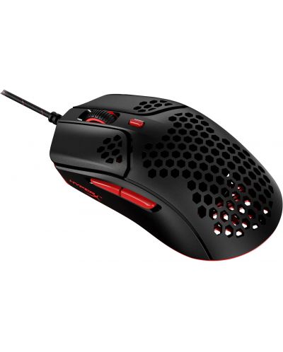Gaming ποντίκι HyperX - Pulsefire Haste, οπτικό, μαύρο/κόκκινο - 2