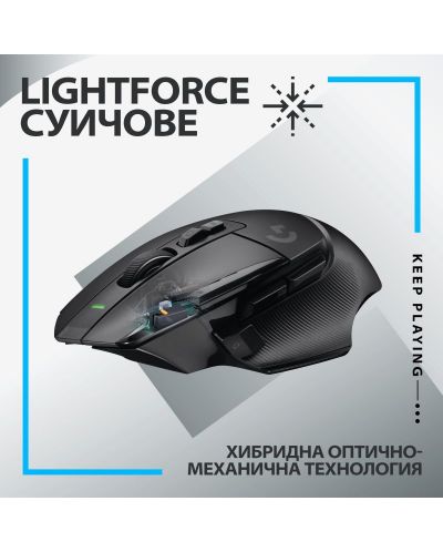 Ποντίκι  gaming   Logitech - G502 X Lightspeed EER2,οπτικό,μαύρο - 3